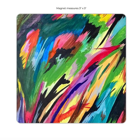 NWT "Talking Trees" Artisan Magnet - Picture 1 of 4